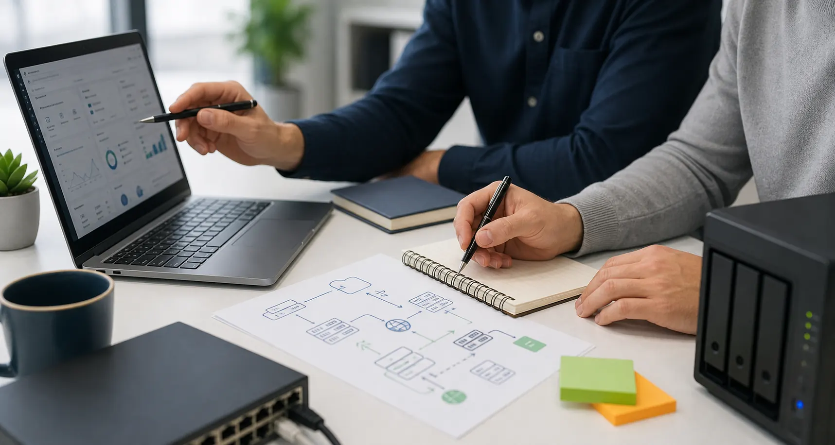 Website fixes and hosting move planning for a small business