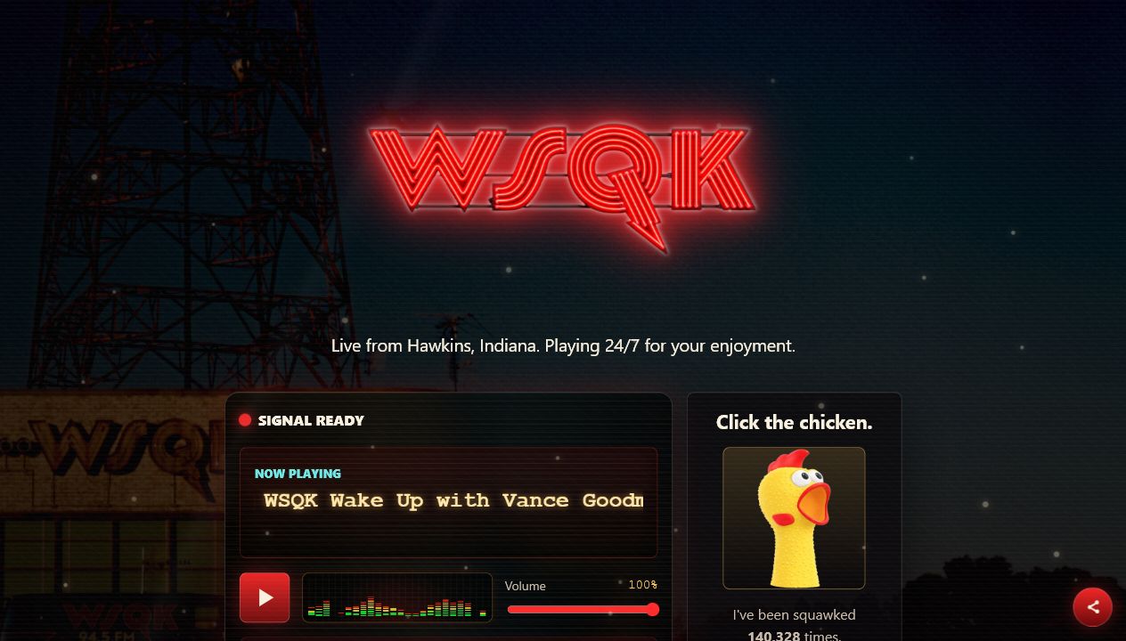 WSQK website preview