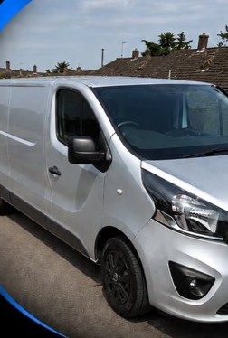 Humphries Logistics courier van